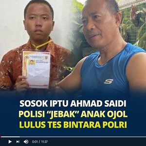 Mengenal Sosok Iptu Ahmad Saidi Polisi yang “Jebak” Anak Driver Ojol Ikut Tes Sekuriti Malah Lulus jadi Bintara Polri Sosok polisi bernama Inspektur Satu (Iptu) Ahmad Saidi menjadi sorotan setelah viral menjebak anak driver ojol untuk ikut tes Bintara berkedok tes sekuriti. Belakangan kisah viral datang dari Bandar Lampung, yaitu adanya seorang anak driver ojol bernama Adz Rizqi yang dijebak ikut tes kepolisian. Usut punya usut, ternyata di balik jebakan itu ada sosok Iptu Ahmad Saidi. Lantas si