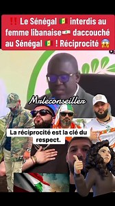 716K views · 15K reactions | Les femmes noires n’ont pas le droit d’accoucher au Liban. Le Sénégal aurait il décidé d’appliquer la réciprocité ? Je ne connais pas le contexte de la vidéo mais si c’est une loi déjà promulguée, Je dis bravo au Sénégal. C’est la meilleure façon de se faire respecter. | Tatiana Ali | Facebook