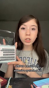 Have you ever tried self-adhesive lashes?類 Super easy for beginners....