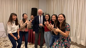 Rev McCrea has perfected the art of boomerang 😆 | Cornerstone Church • One Raffles Quay