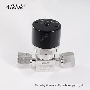 [Hot Item] Male Thread VCR Connector Left Input, Right Output Laboratory Pneumatic Diaphragm Valve