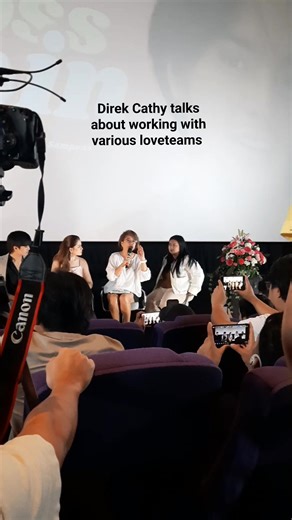 25K views · 403 reactions | Direk #CathyGarciaSampana talks about working with various loveteams❤️ #TossCoinSpecialScreening #reels #trending #viral | ABS-CBN Film Productions Inc. (Star Cinema) | Facebook