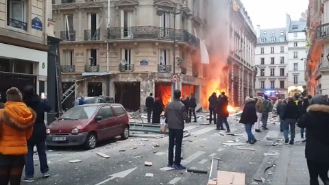 Gas explosion at Paris bakery kills three people, injures dozens