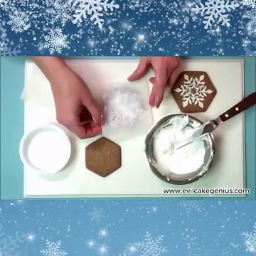 😲 *audible gasp* "NAKED Cookies with stenciling? You can't do that!" Sure you can and we have video proof. Sometimes no icing is the perfect amount (especially if you're pressed for time). You CAN still easily stencil them. Give it a shot! Shop Here 👉 https://bit.ly/3MMMttY #evilcakegenius #christmas #holidaytreats #christmastreats #decoratingproducts #cakeproducts #cookieproducts #merrychristmas #happyholidays #videotutorial #cakehack #cookiehack | Evil Cake Genius