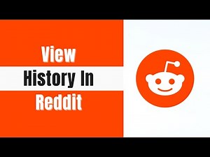 How To View History On Reddit