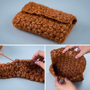 4.3K views · 138 reactions | Lucrare ușoară clutch croșetat cu un model simplu „Flori”! | Miarti - Crosetat si Tricotat | Facebook