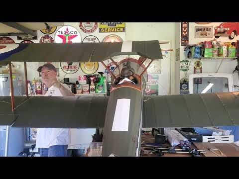 Large 1/3 Scale Balsa USA Sopwith Pup assembly, part 3