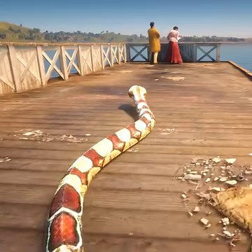2.2M views · 2.8K reactions | World's Biggest Snake Hunting A Couple RDR 2 #RDR2 #viral #AmaZing #gaming | OMOGaming | Facebook