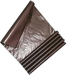 Translucent Wax Paper or Kite Paper. Suitable for Making Window Stars or Waldorf Stars (Brown)