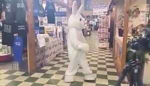 Yup...deffinitly the coolest bunny around! Happy Easter everyone! | Booths Corner Farmers Market