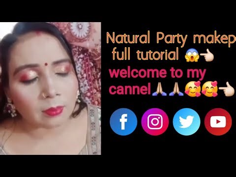 party makeup full tutorial🤗party makeup full tutorial step by step beginner😱👈🏻