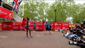 88K views · 2.3K reactions |  What a performance from Brigid Kosgei Watch the Kenyan win the 2019 Virgin Money London Marathon in a time of 2:18:20 Watch live on BBC Sport and BBC One | TCS London Marathon | Facebook