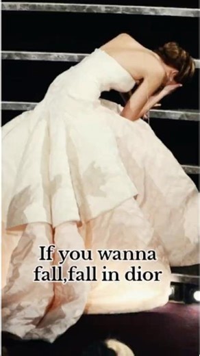 Jennifer Lawrence’s Iconic Oscar Fall 😱✨ | “Fall in Dior” Moment 🏆 #shorts
