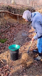 835K views · 4.7K reactions | Gold prospecting in a rich creek #gold #goldmining #goldprospecting #goldrush #goldpanning #fyp #viral | Au DMV. | Facebook