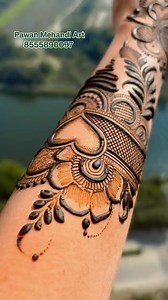 4.5K views · 46 reactions | पवन मेहंदी Art 8555890097 home service...