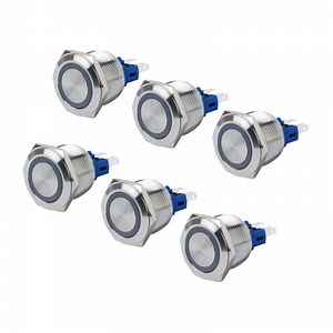 [Hot Item] 22mm RGB LED Light Button Switch Push Button Power Switch