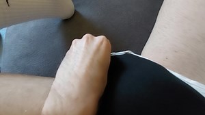 Twink rubbing a diaper