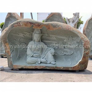 [Hot Item] Landscaping Decoration Stone Carving Garden Buddha Statue