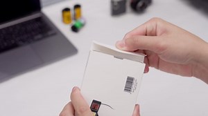 JJC 6x6 Slide Mount Holder, Flip-Through & Magnetic Auto Adsorption Closure, for Film Scanners, Mobile Film Scanner Convert & Negative Film Digitizer, Copying Scanning Film Flat and Stably