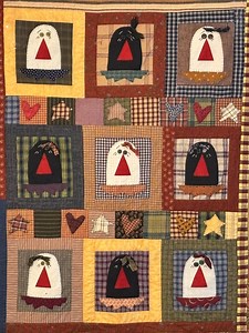 Vintage Country Cottage Chick Quilt - Etsy