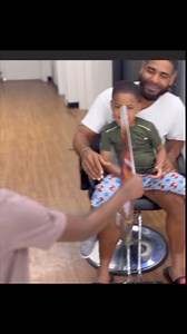 Kid collabs with local barbershop to give FREE haircuts to kids #barbershop #haircut #barbers #fypシ゚ | Kash Mania