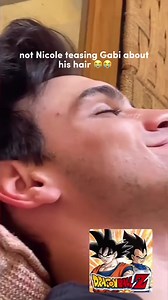 Goku hair😭😭😭😭 #gabrielguevara #nicolewallace | Gabriel guevara.