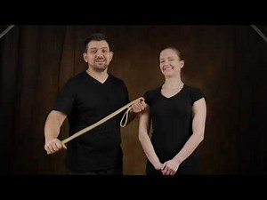 Beginners rope bondage tutorial: single column tie with a boola boola knot