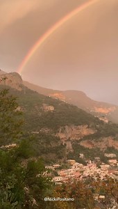 5.4K views · 601 reactions | Positano and the rainbow  | The Positano Diaries | Facebook