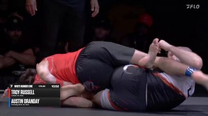 Troy Russell got the best of his leglock shootout with Austin Oranday in front of a home crowd at Tezos WNO 18. | FloSports