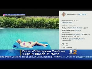 Reese Witherspoon Confirms 'Legally Blonde 3' Movie