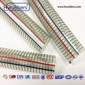 [Hot Item] Transparent Flexible PVC Steel Wire Reinforced Hose