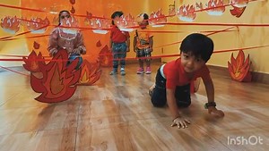 Floor is lava - Fire drill and Evacuation -Barsha | Dewdrops Nursery | Facebook