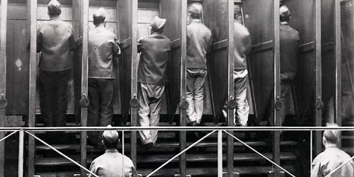 Treadmills were originally used as torture devices for prisoners