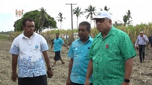 Prime Minister Frank Bainimarama visited Nadi Sugar Cane Farms. #FijianGovernment #Fiji #FijiNews #TeamFiji | Fiji Government
