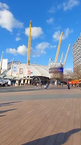 Peninsula Square Outside The O2 Arena London #northgreenwich #theo2arena #theo2 #London #everyone #highlightseveryone | Global Adventures