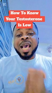 5.4K views · 61 reactions | Signs of low testosterone in men | Dr. Oxford1 | Facebook
