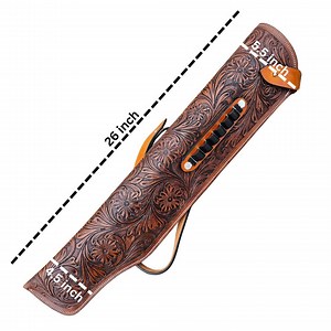 Western Shotgun Scabbard – Cowboy Rifle Case With Strap – Full Grain Leather – Hand Tooled– Fits 12" to 19" Barrel – 12ga 20ga .410 Bore - Etsy Canada