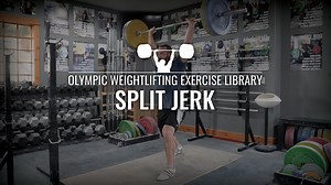 Split Jerk Exercise Demo Video & Info