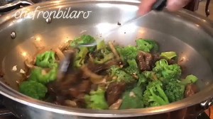 BEEF WITH BROCCOLI | Chef Ron Bilaro