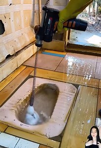 Toilet unblocking tool | Milla Hniang