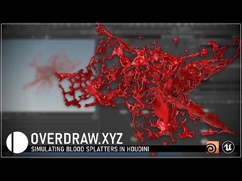 Simulating Blood Splatters in Houdini