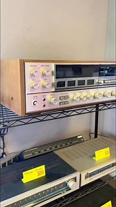 They don’t make them like this anymore. Real wood, real knobs, real sound. Welcome to vintage home audio at Good Vibration. #billings #billingsmt #vintageaudio | Good Vibrations- Billings, MT