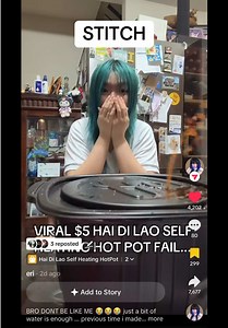 Stitch with @eri Guys please support my tiktok shop hustle on @eri i graduated last month and now i am very unclear of my life direction #walao084 #akuluvr #haidilaoselfheatinghotpot #haidilao #singapore walao084 singapore siaolang streak saver xiasuey too incompetent to make instant hotpot noodle 😭😭😭