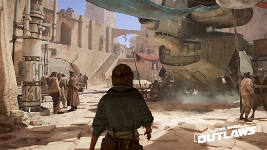 Mos Eisley is a famous hive of scum and villainy, full of opportunity for any outlaws on the lookout for contracts – We highly recommend the cantina! #StarWarsOutlaws | Ubisoft