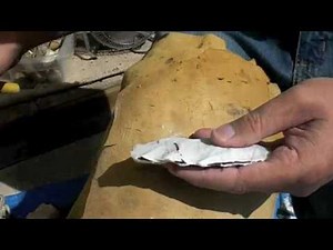 flint knapping part one of four