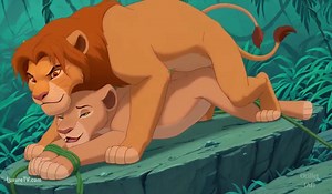 Nala and Simba sex