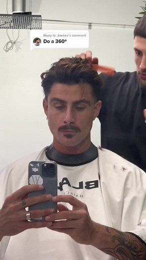 Slick back mullet X tapper ⓒ jakeobrien | Gaya Rambut