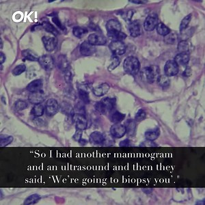The former Top Of The Pops presenter was diagnosed with breast cancer following her first routine mammogram. | OK! Magazine UK