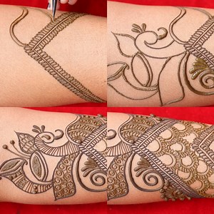 403K views · 11K reactions | Peacock mehndi designs for front hand | Amisha Arts | Facebook