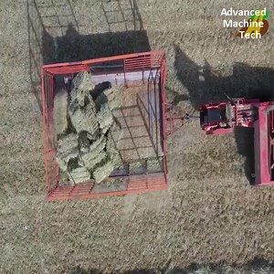 Round bale press 86W | Advanced Machine Tech